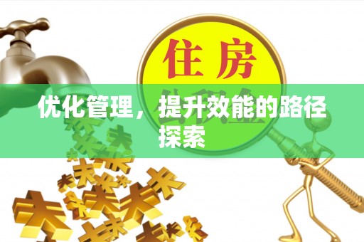 和政优化管理，提升效能的路径探索