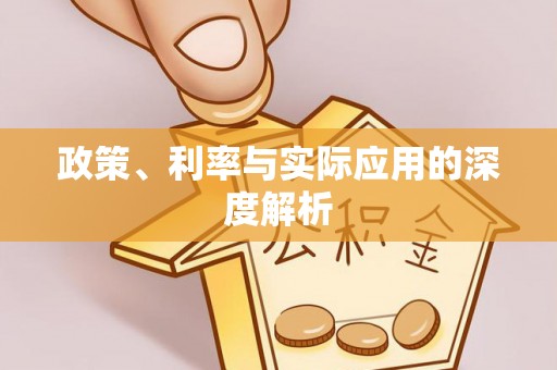 和政政策、利率与实际应用的深度解析