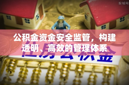 和政公积金资金安全监管，构建透明、高效的管理体系